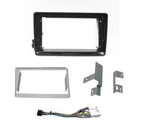 Radio Fascia Navigation Plate Car Audio Fascia Frame Kits Dashboard Panel GPS DVD For SsangYong For Korando For Kyron For Rexton W Tivolan For Tivoli 2019-2021 Car Radio Frame(9 inch frame cable)