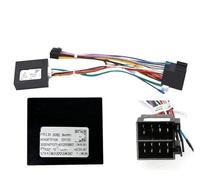 Radio Fascia Panel Frame 16pin Wiring Harness Adapter Canbus Box Decoder Android Radio Power Cable For Fiat For 500 For BRAVO For PERLA For Fiorino