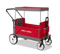 Radio Flyer Convertible Stroll 'N Wagon, Red