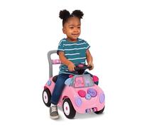 Radio Flyer Creativity Car 3-in-1 Push Walker Ride-On Toy, Ages 1-3