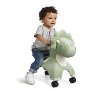 Radio Flyer Dash the Rolling Dinosaur, Green Ride On Toy for Toddlers 1-3 Years Old