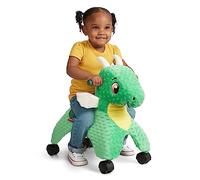 Radio Flyer Jade the Magical Touch Dragon with Interactive Lights and Sounds, Green Ride On, 1-3 Years Old