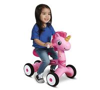 Radio Flyer Lil' Racers: Sparkle The Unicorn Ride on Toy, for Ages 1-3,Pink