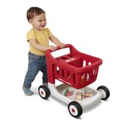 Radio Flyer Scan & Sort Shopping Cart with Lights & Sounds, Red Toy Walker for Toddlers, For 1+ Years