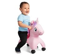 Radio Flyer Shimmer the Magical Touch Unicorn with Interactive Lights and Sounds, Pink Ride On, 1-3 Years Old