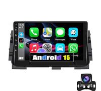 Radio For Ni-ssan Kicks Micra P15 2016-2020 Android 15 Car Stereo With 10 Inch IPS 2 Din Touch Screen, Wireless Carplay/Android Auto/1080P/Bluetooth/WiFi AUX DAB Head Unit+AHD Backup Camer(Size:M200S)