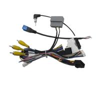 Radio Frame 16Pin Car Stereo Wire Harness Adapter Decoder For Fiat For Freemont For Leap 2012-2020 Android Power Cable Canbus Box Fascia Panel