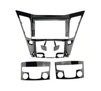 Radio Frame 9inch For Hyundai For Sonata 2011-2015 Car Dvd Android Stereo Frame Panel Fascia Dashboard Audio Player Screen Cables Canbus Harness Fascia Panel(Low-end A)