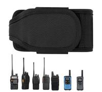 Radio Holder Bag - Waterproof Walkie Talkie Pouch | Radio Holder, Portable Nylon Carry Bag, Radio Case for Two Ways Walkie Talkies, Outdoor, Firefighter, Rescue