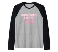 Radio Host Mode One Raglan Baseball Tee