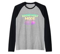 Radio Host Mode One Raglan Baseball Tee
