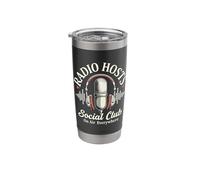 Radio Host Social Club Stainless Steel Insulated Tumbler