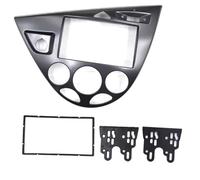 Radio Installation Frame for Ford For Focus For Fiesta 1998 2006, 2 DIN Size, ABS, Quick and Simple Installation (Matte Black)