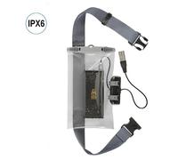 radio microphone case Aquapac Gris Large