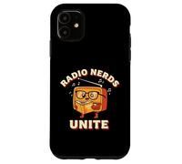 Radio Nerds Unite - Celebrate World Radio Day Funny Case for iPhone 11