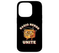 Radio Nerds Unite - Celebrate World Radio Day Funny Case for iPhone 14 Pro