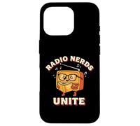 Radio Nerds Unite - Celebrate World Radio Day Funny Case for iPhone 16 Pro