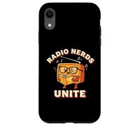 Radio Nerds Unite - Celebrate World Radio Day Funny Case for iPhone XR