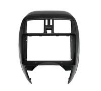 Radio Panel Fascia 9 Inch Radio MP5 Player Casing Panel Frame 2 Din Head Unit Fascia Stereo Dash For Nissan For March For Micra K13 2013-2017(Fascia)