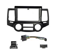 Radio Panel Fascia For Kia For Magentis For Optima 2008-2010 Car Double Din 9 Inch Radio Fascia Panel Frame Dashboard Mount Kit(Frame Cable-AT)