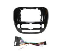 Radio Panel Fascia For Kia For Soul 2014 2015 2016 2017 Radio Fascia Low High-end Stereo DVD Player Install Panel Audio Frame Cover(Sets-B 19.5cm)