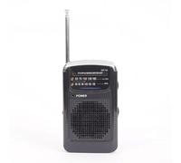Radio Portable, Small Radio, Conveniently AM/FM Radio With Dual Band Digital Tuner For Easy Listening Anywhere(black)