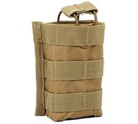 Radio Pouch Compatible Bags Universal Radio Case, Tactics Radio Holder Holster Oxford for Two Way Radio Walkie Talkie Holder(1 Pcs) Camel