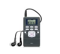 Radio Receiver FM Stereo Portable Radio DSP Mini Digital Clock Receiver For For Meeting Museum Tour Guiding