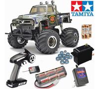 Radio Remote Control RC Tamiya Midnight Pumpkin Metallic Kit Bundle #58365