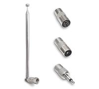 Radio Rod Antenna,Portable Radio Antenna,for Table Top Radio, HiFi AV Stereo Receiver Mini System