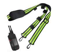 Radio Sling - Reflective Adjustable Shoulder Strap | Safety Gear for Vests Fighting Phone Outdoor Hunting