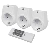 Comfort Wireless Socket Set MC Power 3 Sockets Remote Control