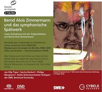 Radio Symphony Orchestra Stuttgart Of The Swr; Jan-Filip ?upa - Artists In Conversation Vol 8: Bernd Alois Zimmermann: Late Symphonic Works