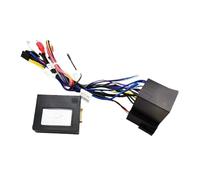 Radio Wiring Harness, CAN Bus Decoder, ISO Connector, 16 Pin Cable Adapter, Compatible For Alfa Romeo 147 156 159 GT Brera Spider MiTo(Cable)