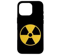 RADIOACTIVE NUCLEAR WARNING SYMBOL RADIATION SIGN ENERGY Case for iPhone 16 Pro