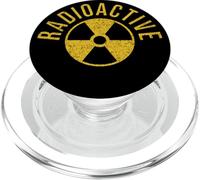 RADIOACTIVE NUCLEAR WARNING SYMBOL RADIATION SIGN ENERGY PopSockets PopGrip for MagSafe