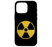 RADIOACTIVE NUCLEAR WARNING SYMBOL RADIATION SIGN FALLOUT Case for iPhone 16 Pro