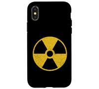 RADIOACTIVE NUCLEAR WARNING SYMBOL RADIATION SIGN FALLOUT Case for iPhone X/XS