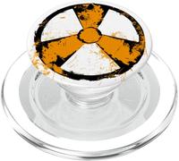 Radioactive Symbol Biohazard Symbol Radiation Nuclear PopSockets PopGrip for MagSafe