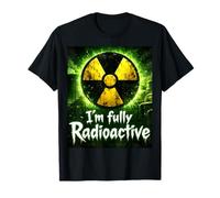 Radioactive Symbol Nuclear Reactor Gamer Sci-fi T-Shirt