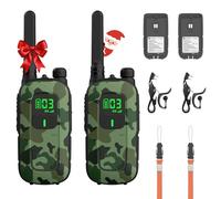 Radioddity PR-T3 PMR Walkie Talkie for Kids Adults Long Range, 16 Channels