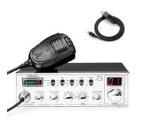 Radioddity QT40 10 Meter SSB Ham Radio, Digital Noise Reduction 40W High Power Amateur Radio with NOAA Alert, AM/FM/PA Mobile Transceiver with CTCSS/DCS, USB Programming Cable, Perfect for Truck