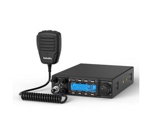 Radioddity QT80 10 Meter Radio, 80W High Power Amateur Ham Radio, SSB/AM/FM/PA Mobile Transceiver with RX & TX Noise Reduction, CTCSS/DCS, ASQ, SWR High Alert