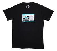 Radiohead Carbon Patch Official Tee T-Shirt Mens Unisex (Small) Black