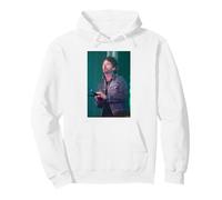 Radiohead Live Thom Yorke Kid A By Andy Willsher Pullover Hoodie