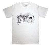 Radiohead Men's Despot T-Shirt in White | Size: Small Radiohead White S