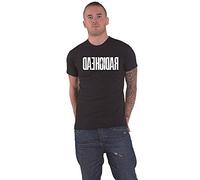 Radiohead T Shirt Daehoidar Band Logo Official Mens Black XXL