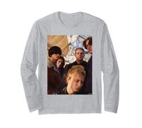 Radiohead Thom Yorke Kid A Band By AJ Barratt Long Sleeve T-Shirt