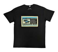 Radiohead - tshirt - Unisex - Short Sleeves - Large - A500z