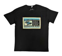 Radiohead Unisex T-Shirt: Carbon Patch (Large)